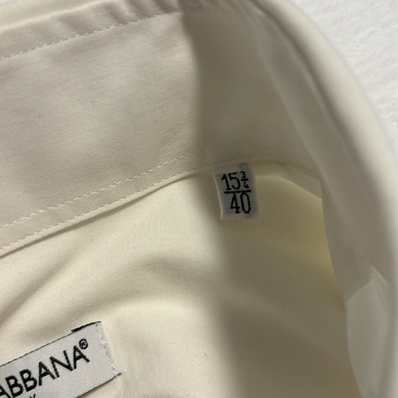 Men’s Dolce & Gabbana Dress Shirt Medium - Picture 7 of 8